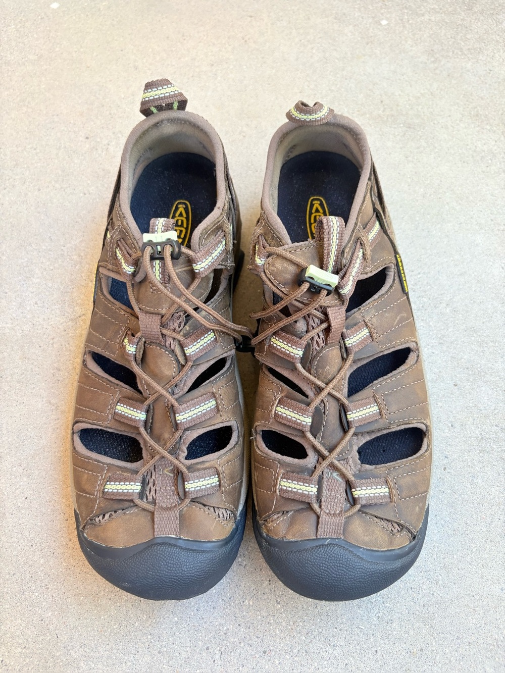 Keen Arroyo II Women Size 10 Waterproof Leather Hiking Outdoor Sandals Brown